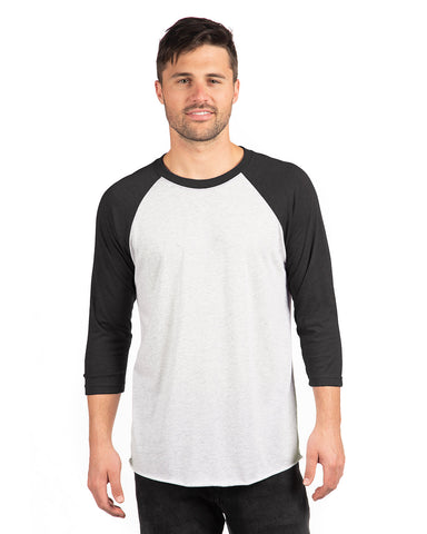 Next Level Unisex Triblend 3/4 Sleeve Raglan 6051