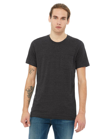 Bella Canvas Men’s 4.2 oz Pocket T-Shirt 3021