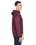 UltraClub Adult Fleece-Lined Hooded Jacket 8915