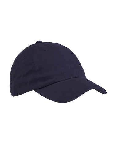 Big Accessories 6 Panel Brushed Twill Unstructured Cap BX001