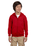 Gildan Youth Heavy Blend 8 oz 50/50 Full-Zip Hood G186B