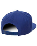 Yupoong Adult 6-Panel Structured Flat Visor Classic Snapback 6089